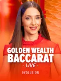 golden wealth baccarat slot logo
